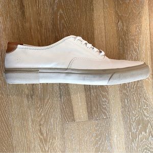 Men's FRYE Ludlow Bal Oxford sneakers - White Leather (US Men’s 12)